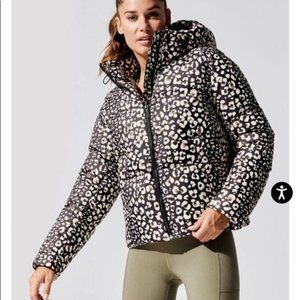 Carbon38 Shadow Lynx Black Puffer - Size S